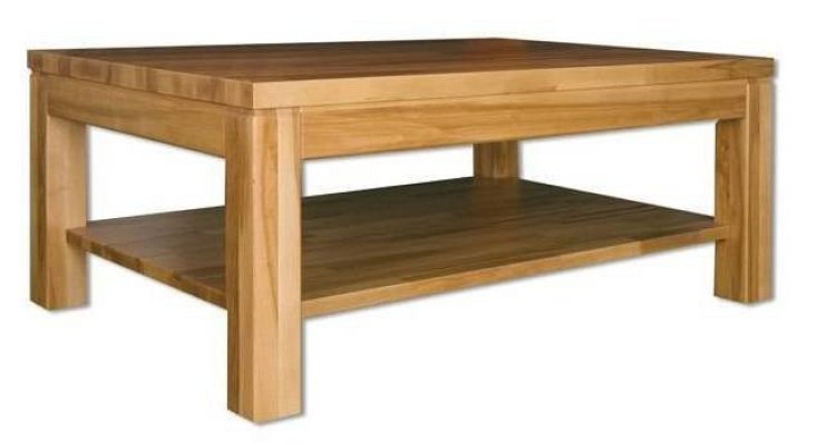 Konferenční stolek ST 171 z přírodního buku 100x70x50 - Bělený