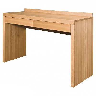 Nočný toaletný stolík z masívneho buku 127x86x45cm - Buk-bielené