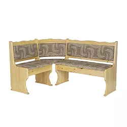 Jídelní lavice 150x110x86cm - Šedá