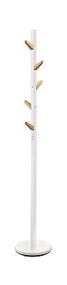 Stojanový věšák 28x177cm - Bílá - Přírodní