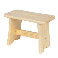 Dřevěná stolička v.25cm - Borovice