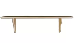 Polica 100x20x25cm - Sivá