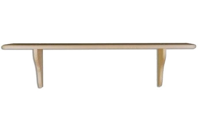 Polica 100x20x25cm - Jelša