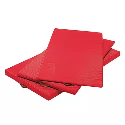 Gymnastický matrac s protišmykom 200x200x30/60 - Červený