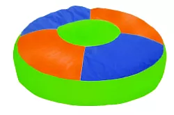 Polštář s barevnými klíny