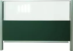 Pylónová tabule DOUBLE D, dvě tabule bez křídel za sebou, 2x 400x100 cm