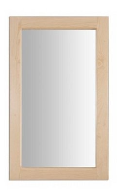 Zrkadlo obdĺžnikové 60x100cm - Dub - POSLEDNÝ KUS
