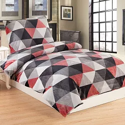 Mikroflanelové obliečky 140x200cm + 70x90cm - Trion pink