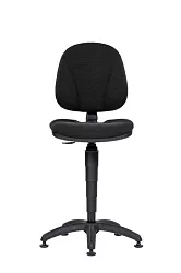 Pokladničná stolička - 1040 ERGO - koženka modrá