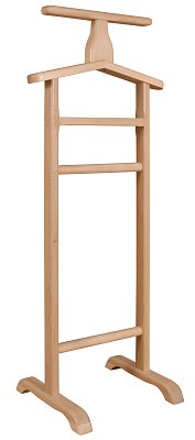 Nemý sluha z bukového dreva výška 116cm - Buk-prírodný