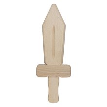 Drevená dýka rímska (25 cm)