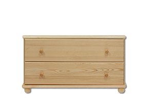 Komoda zásuvková z masivní borovice 100x47x55cm - Borovice