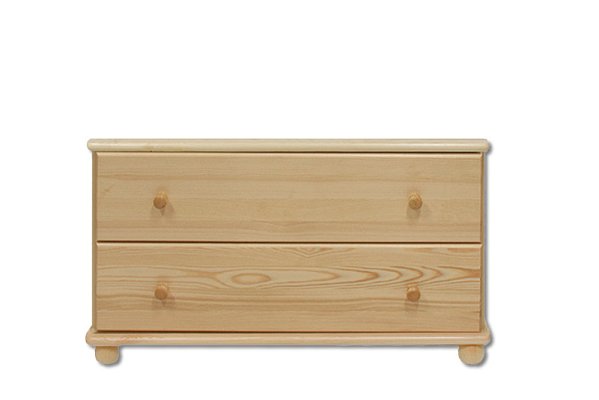 Komoda zásuvková z masivní borovice 100x47x55cm - Borovice