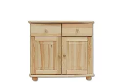 Komoda kombinovaná z masivní borovice 85x42x76cm - Olše