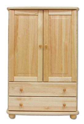 Komoda kombinovaná z masivní borovice 85x42x125cm - Borovice