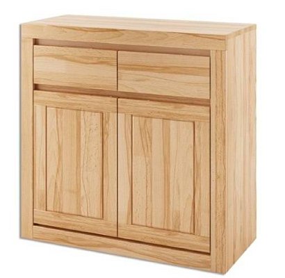 Komoda kombinovaná z prírodného buku 90x41x90cm - Buk