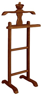 Nemý sluha z bukového dreva výška 116cm - Buk-dub