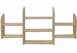 Police 150x19x69cm - Borovice