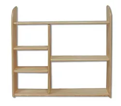 Police 100x20x90cm - Borovice