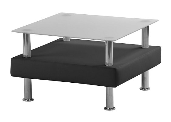 Štvorcový stolík - Notre Dame ND 1 - Červená