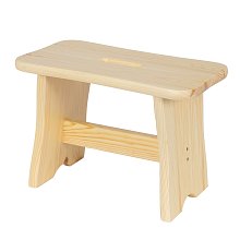 Dřevěná stolička v.25cm - Borovice