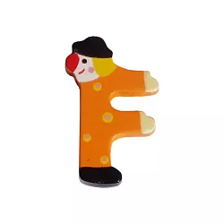 Dřevěné písmenko F (3,6 cm)