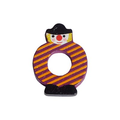 Dřevěné písmenko O (3,6 cm)