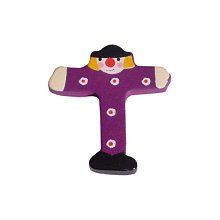 Drevené písmenko T (3,6 cm)