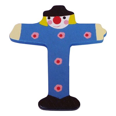 Drevené písmenko T (7,2 cm)