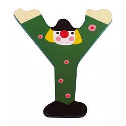 Drevené písmenko Y (7,2 cm)