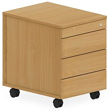 Mobilní kontejner bezúchytkový 43x58x59,5cm - Buk