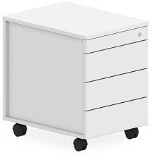 Mobilný kontajner bezúchytkový 43x58x59, 5cm - Biela