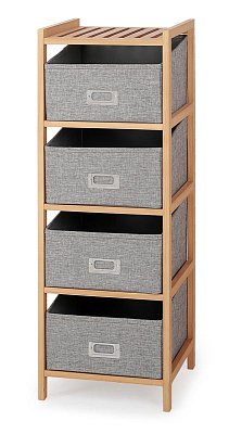 Regál REG 10 28x26x83cm - Přírodní