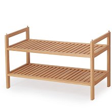 Drevený botník 69x26x41cm - Prírodný