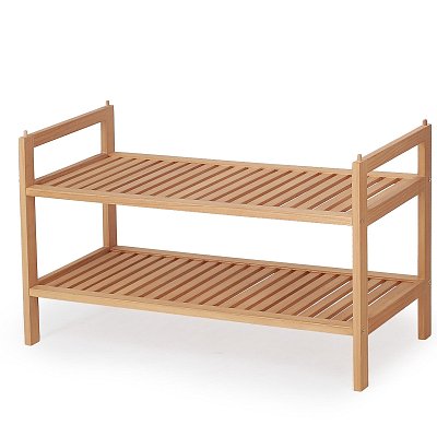 Drevený botník 69x26x41cm - Prírodný