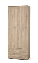 Policová skriňa 77x40x200cm - Dub sonoma