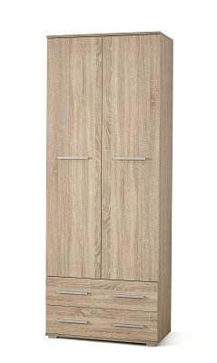 Policová skriňa 77x40x200cm - Dub sonoma