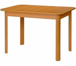 Jedálenský stôl 110 cm - BONUS - Biela