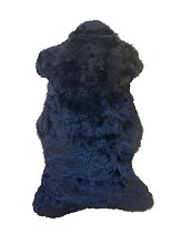 Ovčia kožušina 100x60cm - Čierna