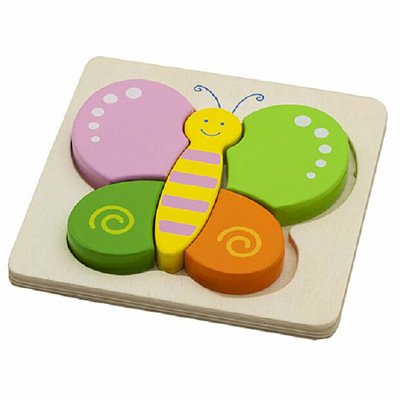 Drevené puzzle - Lienka