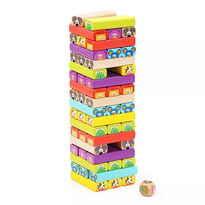 Farebná hra Jenga (veľká)