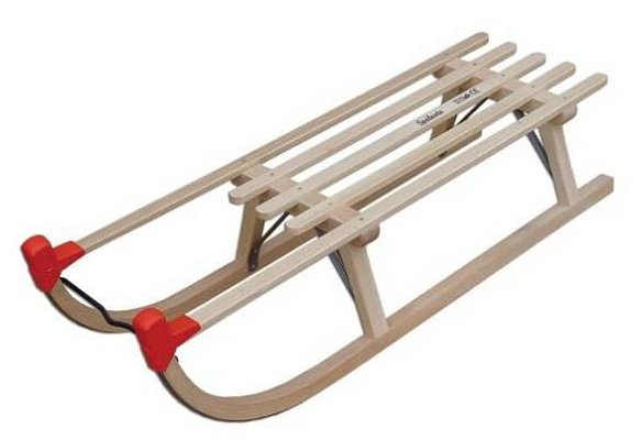 Sánky drevené z borovicového dreva dl.80cm