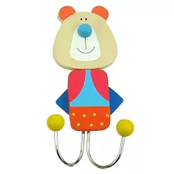 Drevený detský vešiak - Lienka