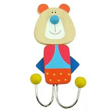 Drevený detský vešiak - Lienka