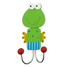 Drevený detský vešiak - Lienka