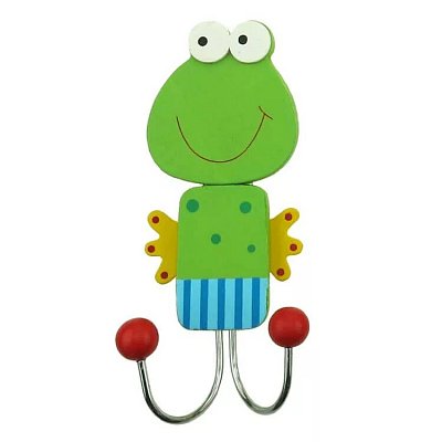 Drevený detský vešiak - Lienka