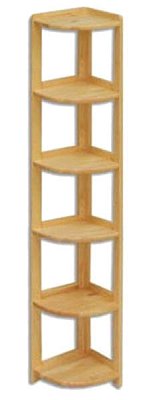 Regál 30x30x200cm - Borovica