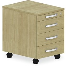 Mobilný kontajner 43x58x59, 5cm - Biela