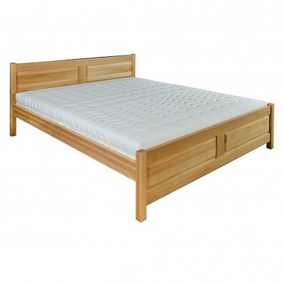 Postel z masivního buku, jednolůžko 120x200cm - Buk-geteborg