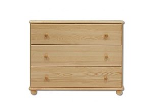 Komoda zásuvková z masívnej borovice 100x47x78cm - Borovica